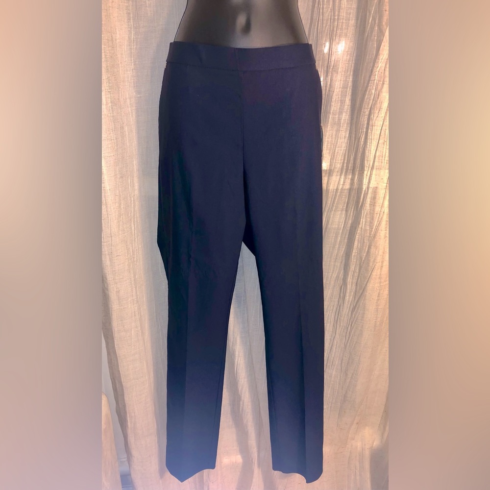 Anne Klein Navy Blue Slack !